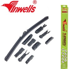 MidasTech Inwells 9 Aparatlı Muz Silecek 380MM Nemere