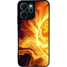 Oppo Reno 14F Uyumlu Güneş Tasarımlı Glossy Premium Kılıf