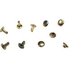Rivet Perçin - 7mm, Sarı, 1000 Adet Midastech