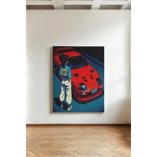 Kanvaspera Hızlı Tokyo - Kanvas Tablo