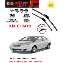 Duolight Kia Cerato Muz Silecek Seti 2005 Model Araca Özel Aparat