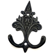 Antika Tarz Dekoratif Pirinç Çam Figürlü Askı - 98X57 Mm, Oksit Midastech