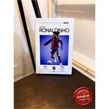 Kanvaspera Ronaldinho Afiş - Kanvas Tablo - Brezilyalı Futbol Ustası Duvar Dekorasyonu