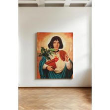 Kanvaspera Matilda Kutsal Azize (Leon Filminden) - Kanvas Tablo