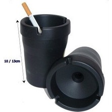 MidasTech Kokusuz Bardak Oto Küllük Siyah Nemere