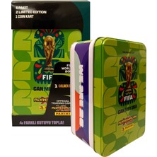 Panini Dünya Kupası Fıfa World Cup 2026 Metal Kutu Tin Box Yeşil