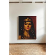 Kanvaspera Kleopatra Portesi - Kanvas Tablo - Eski Mısır Melikesi Duvar Dekorasyonu