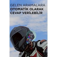 Torima Y20 Siyah Bluetooth Motosiklet Kulaklığı Intercom Motorsiklet Kulaklık