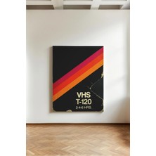 Kanvaspera Vintage Vhs Kaset Nostaljisi - Kanvas Tablo