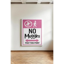 Kanvaspera Harry Potter - Kanvas Tablo - Sihir Değnekleri, Büyü Asaları, Nostaljik Tasarım, Klasik Afiş, No Muggles