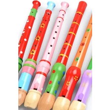 Ciyu Ticaret Ahşap Renkli Bambu Flüt Ilk Müzik Aletim Bambu Flüt Renkli