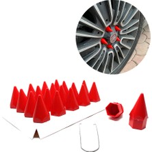 MidasTech Sivri Mermi Bijon Kapağı Sökme Aparatlı Kırmızı 19MM Nemere