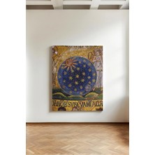 Kanvaspera Güneş ve Yıldızlar - Kanvas Tablo - Antik, Efsane Sanatı Temalı Duvar Dekorasyonu