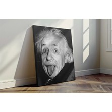 Kanvaspera Albert Einstein - Kanvas Tablo - Bilim Adamı, Motivasyon ve Esin Temalı Duvar Dekorasyonu