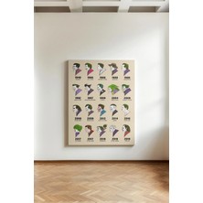 Kanvaspera Süper Kahraman Dönüşüm Serisi (Batman, Spider-Man, Joker) - Kanvas Tablo