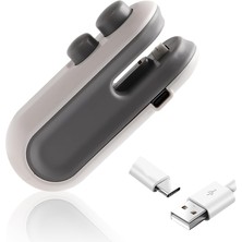 Şarjlı Mini Poşet Kapatıcı Midastech