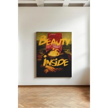 Kanvaspera Mona Lisa Taklidi - Kanvas Tablo