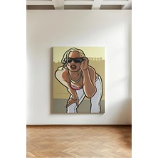 Kanvaspera Gta Serisi Oyun Afişi - Tablo Grand Theft Auto V, Vice City, San Andreas