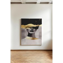 Kanvaspera Aydınlık ve Karanlığın Kadını - Kanvas Tablo