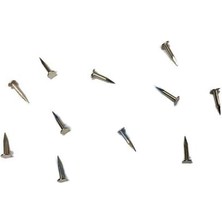 Klips, Menteşe, Ayağı Çivisi 7mm Çelik - Nikel 10GR Midastech