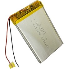 385385 3.7V 2150 Mah Li-Polymer Pil DEVRELI/1.5A Midastech