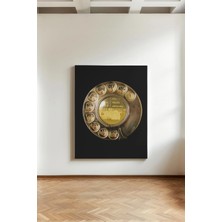 Kanvaspera Eski Telefon Düğmesi - Kanvas Tablo