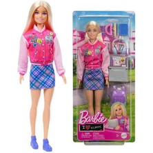  mattel hrg84 barbie bebek  okul aksesuarları