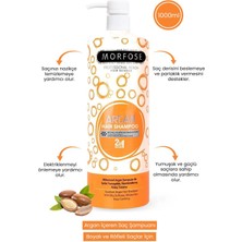 MidasTech Argan Şampuan 1000 ml - Boyalı Saçlar Için Nemere