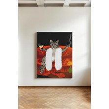 Kanvaspera Venüs Kedi - Kanvas Tablo