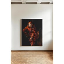 Kanvaspera Şeytan Mephisto - Kanvas Tablo - Zygmunt Ajdukiewicz, Antika Baskı, Gotik Sanat Eseri