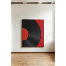 Kanvaspera Vinil Plak - Kanvas Tablo