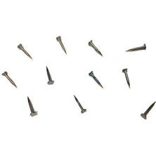 Klips, Menteşe, Ayağı Çivisi 9mm Çelik - Siyah 100GR Midastech