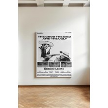 Kanvaspera The Good The Bad And The Ugly Kanvas Tablo - Iyi Kötü ve Çirkin, Efsane Film Duvar Dekoru