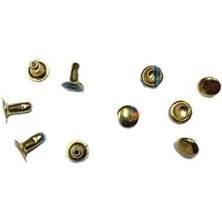 Rivet Perçin - 6mm, Sarı, 1000 Adet Midastech
