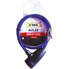 Eko Çelik Halatlı, Izoleli Bisiklet Kilidi - 8mm, 65 cm Midastech