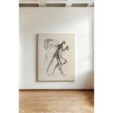 Kanvaspera Efsane Böcek - Kanvas Tablo - Gotik, Masalsı Resim ve Estetik Duvar Dekorasyonu