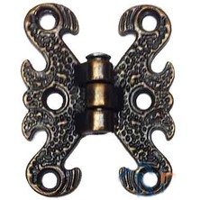 Zamak Menteşe - Küçük, 30X40MM, Oksit, 1 Adet Midastech