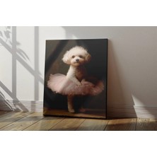 Kanvaspera Balerin Ayak - Çocuk Odası Kanvas Tablo | Dijital Sanat | Neşeli Çağdaş Duvar Dekorasyonu