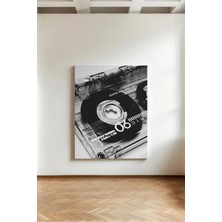 Kanvaspera Vintage Kaset Nostaljisi - Kanvas Tablo