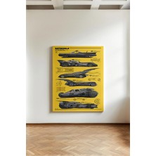 Kanvaspera Batman - Kanvas Tablo - Dc Comics, Nostaljik Tasarım, Klasik Afiş, Pop Art Eseri