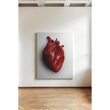 Kanvaspera Bırakılmış Sevgi - Kanvas Tablo - Modern Sanat, Toplumsal Mesaj ve Çevre Temalı Duvar Dekoru