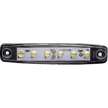 MidasTech Beyaz Parmak LED Dorse Lamba 6 Ledli 12-24V Nemere