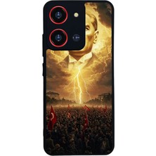 BG AKSESUAR Reeder S19 Max Pro S 108MP Uyumlu Mustafa Kemal Ataturk Tasarımlı Glossy Premium Kılıf