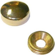 Vida Kapama Kapağı 25 Mm, Sarı - 50 Adet Midastech