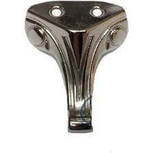 Moda Ahşap, Mdf, Sunta Sandık Ayağı, Kutu Ayak 3,5 cm - Nikel Midastech