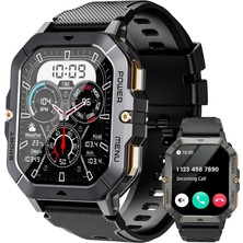 WİderMarkt 2.02'' Amoled Akıllı Saat - Bluetooth Arama-Konuşma, 100+ Spor Modu Nabız, Uyku Takibi