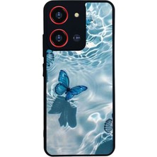 BG AKSESUAR Reeder S19 Max Pro S 108MP Uyumlu Kelebek Tasarımlı Glossy Premium Kılıf