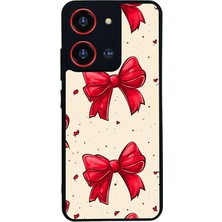 BG AKSESUAR Reeder S19 Max Pro S 108MP Uyumlu Kurdele Tasarımlı Glossy Premium Kılıf