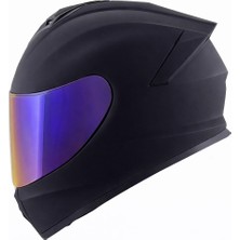 Givi Gıvı 50.x Mat Siyah Kask (Gökkuşağı Vizör)