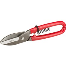 Yaylı Tenekeci Makası - 250 Mm, Pvc Izoleli Midastech